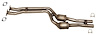 643162 Federal/EPA Catalytic Converter - Direct Fit; 2007-2010 BMW X3 Rear - image 1