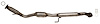 643164 Federal/EPA Catalytic Converter - Direct Fit; 2018-2024 Toyota Camry, Camry Rear, Avalon Rear - image 1