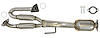 644003 Federal/EPA Catalytic Converter - Direct Fit; 2009-2022 Nissan Maxima, Maxima Center, Maxima Rear - image 1