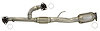 644008 Federal/EPA Catalytic Converter - Direct Fit; 2013-2017 Honda Accord Center, Accord Rear - image 1