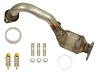 644122 Federal/EPA Catalytic Converter - Direct Fit; 2016-2020 Honda HR-V Rear - image 1