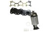 644134 Federal/EPA Catalytic Converter - Direct Fit; 2010-2013 Mazda 3 Rear - image 1