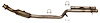 644179 Federal/EPA Catalytic Converter - Direct Fit; 2012-2013 Mercedes-Benz S550 Left