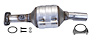 644184 Federal/EPA Catalytic Converter - Direct Fit; 2016-2021 Mazda CX-3 Rear