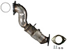 644232 Federal/EPA Catalytic Converter - Direct Fit; Fits Select Chevrolet/Cadillac - image 1
