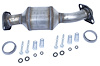 644250 Federal/EPA Catalytic Converter - Direct Fit; 2017-2020 Toyota Sienna Center, Sienna Rear - image 1