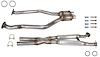 645144 Federal/EPA Catalytic Converter - Direct Fit; 2013-2015 Lexus GS350 Rear - image 1
