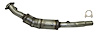 645191 Federal/EPA Catalytic Converter - Direct Fit; 2006 Land Rover Range Rover Left - image 1