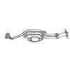 645400 Federal/EPA Catalytic Converter - Direct Fit; 2001-2003 Toyota Sienna Center - image 1