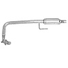 645405 Federal/EPA Catalytic Converter - Direct Fit; 1997-1998 Jeep Wrangler - image 1