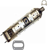 646325 Federal/EPA Catalytic Converter - Direct Fit; 1987-1997 Ford F-250, F-150, F-350, F-Super Duty - image 1