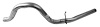 64826 Exhaust Tail Pipe; 2005-2007 Ford F-250 Super Duty, 2005-2007 Ford F-350 Super Duty - image 1