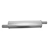 6542 Universal Muffler - MSL Maximum; 2.500 In. Inlet; 2.25 In. Outlet; 26.000 In. Body; 37.500 In. OAL; OE ... - image 1