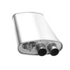 6570 Universal Muffler - MSL Maximum; 2.250 In. Inlet; 2 In. Outlet; 19.000 In. Body; 23.000 In. OAL; OE com... - image 2