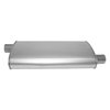 6598 Universal Muffler - MSL Maximum; 2.250 In. Inlet; 2.25 In. Outlet; 20.000 In. Body; 25.500 In. OAL; OE ... - image 4