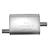 6653 Universal Muffler - MSL Maximum; 1.500 In. Inlet; 1.5 In. Outlet; 11.000 In. Body; 17.000 In. OAL; OE c... - image 1