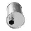 6654 Universal Muffler - MSL Maximum; 1.500 In. Inlet; 1.5 In. Outlet; 11.000 In. Body; 16.000 In. OAL; OE c... - image 1