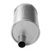 6658 Universal Muffler - MSL Maximum; 1.500 In. Inlet; 1.5 In. Outlet; 11.000 In. Body; 16.000 In. OAL; OE c... - image 3
