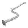 68340 Prebent Exhaust Pipe; 1993 Oldsmobile Cutlass Ciera Center, Cutlass Ciera Rear, Buick Century Rear - image 2