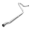 68416 Prebent Exhaust Pipe; 1998-2002 Chevrolet Camaro Rear, 1998-2002 Pontiac Firebird Center - image 2