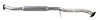 68486 Prebent Exhaust Pipe; 2003-2006 INFINITI G35 Rear - image 1