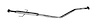 68548 Prebent Exhaust Pipe; 2010-2013 Kia Forte - image 1