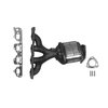 690511 Muffler - Xlerator Big Max Turbo; 3 In. Inlet; 2.5 In. Outlet; C/O-OO Config.; 14 In. Body; 21 In. OA... - image 2