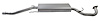70003 Exhaust Muffler Assembly; 2013-2018 Hyundai Santa Fe Sport, 2014-2015 Kia Sorento - image 1
