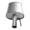 700183 Direct Fit Muffler - MSL Maximum; 1993-2002 Volkswagen Jetta Rear, Cabrio Rear, Golf Rear - image 2