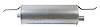 700324 Direct Fit Muffler - MSL Maximum; 1996-1997 Toyota RAV4 - image 1