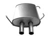 700425 Direct Fit Muffler - MSL Maximum; 2000-2001 INFINITI I30 - image 3