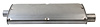 700434 Direct Fit Muffler - MSL Maximum; 1988-1996 Ford E-350 Econoline - image 1