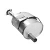 7017 Exhaust Muffler Assembly; 1992-2000 Honda Civic - image 3