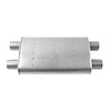 709020 Universal Muffler - MSL Maximum; 2.500 In. Inlet; 2.5 In. Outlet; 18.000 In. Body; 23.000 In. OAL; OE... - image 1