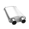 709020 Universal Muffler - MSL Maximum; 2.500 In. Inlet; 2.5 In. Outlet; 18.000 In. Body; 23.000 In. OAL; OE... - image 3