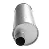 709025 Universal Muffler - MSL Maximum; 2.500 In. Inlet; 2.5 In. Outlet; 20.000 In. Body; 25.000 In. OAL; OE... - image 2