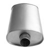 709031 Universal Muffler - MSL Maximum; 2.000 In. Inlet; 2 In. Outlet; 17.000 In. Body; 20.500 In. OAL; OE c... - image 2