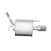7291 Exhaust Muffler Assembly; 2009-2013 INFINITI G37 Left, 2007-2008 INFINITI G35 Left - image 1