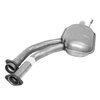 7405 Exhaust Muffler Assembly; 1986-1989 Mercedes-Benz 300E Front, 260E Front, 300TE Front - image 2