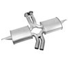 7408 Exhaust Muffler Assembly; 1986-1991 Mercedes-Benz 420SEL Front, 1986-1991 Mercedes-Benz 560SEL Front - image 3