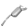7412 Exhaust Muffler Assembly; 1994-1997 Mercedes-Benz E320 Rear, 1993 Mercedes-Benz 300E Rear - image 2
