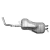 7448 Exhaust Muffler Assembly; 1998-2010 Volkswagen Beetle, 1999-2006 Volkswagen Golf - image 1