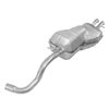 7463 Exhaust Muffler Assembly; 2000-2005 Volkswagen Jetta - image 2
