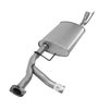 7512 Exhaust Muffler Assembly; 2005-2015 Nissan Xterra, 2005-2012 Nissan Pathfinder - image 2