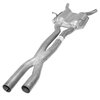 7521 Exhaust Muffler Assembly; 1998-2001 Audi A6 Quattro Front - image 2