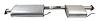 7570 Exhaust Muffler Assembly; 2013-2020 Nissan Pathfinder, 2014-2017 INFINITI QX60, 2013 INFINITI JX35 - image 1