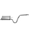 7681 Exhaust Muffler Assembly; 2006-2012 Hyundai Elantra - image 1