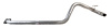 78118 Prebent Exhaust Pipe; 1986-1990 Chevrolet Camaro Rear, 1986-1990 Pontiac Firebird Rear - image 1