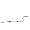 78191 Prebent Exhaust Pipe; 1994-2001 Acura Integra Center - image 1