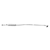 78202 Prebent Exhaust Pipe; 1996-1997 Toyota Corolla Center, 1996-1997 Geo Prizm Rear - image 1